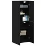 2 pcs Black Oak Cabinets 69.5x34x180 cm Engineered Wood by , Sideboards - Ref: Foro24-3333103, Price: 161,01 €, Discount: %