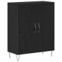 Black Oak Sideboard 69.5x34x180 cm Processed Wood | Foro24.es | Tu tienda online para hogar, jardín y más Foro24.es