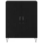 Black Oak Sideboard 69.5x34x180 cm Processed Wood | Foro24.es | Tu tienda online para hogar, jardín y más Foro24.es