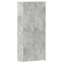 Zapatero Gris Concreto Madera Zapatero Rectangular Industrial de , Zapateros y organizadores de calzado - Ref: Foro24-3333839...