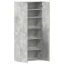 Zapatero Gris Concreto Madera Zapatero Rectangular Industrial de , Zapateros y organizadores de calzado - Ref: Foro24-3333839...