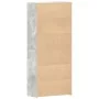 Zapatero Gris Concreto Madera Zapatero Rectangular Industrial de , Zapateros y organizadores de calzado - Ref: Foro24-3333839...
