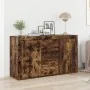 Smoked Oak Sideboard Processed Wood 120 x 36 x 69 cm Sideboard | Foro24.es | Tu tienda online para hogar, jardín y más Foro24.es