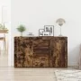Smoked Oak Sideboard Processed Wood 120 x 36 x 69 cm Sideboard | Foro24.es | Tu tienda online para hogar, jardín y más Foro24.es