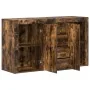 Smoked Oak Sideboard Processed Wood 120 x 36 x 69 cm Sideboard | Foro24.es | Tu tienda online para hogar, jardín y más Foro24.es