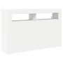 Weißes Sideboard aus weißem Sperrholz 116 x 30 x 75 cm | Foro24.es | Tu tienda online para hogar, jardín y más Foro24.es