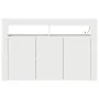 Weißes Sideboard aus weißem Sperrholz 116 x 30 x 75 cm | Foro24.es | Tu tienda online para hogar, jardín y más Foro24.es