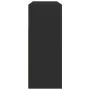 Aparador Negro Madera Laminada 116 x 30 x 75 cm Aparador de , Aparadores - Ref: Foro24-3333877, Precio: 149,17 €, Descuento: %