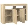 Mueble de Almacenamiento Roble Sonoma Madera contrachapada de , Aparadores - Ref: Foro24-3333878, Precio: 140,38 €, Descuento: %