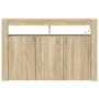 Mueble de Almacenamiento Roble Sonoma Madera contrachapada de , Aparadores - Ref: Foro24-3333878, Precio: 140,38 €, Descuento: %