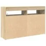 Mueble de Almacenamiento Roble Sonoma Madera contrachapada de , Aparadores - Ref: Foro24-3333878, Precio: 140,38 €, Descuento: %