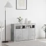 Graues Zement-Sideboard aus Ingenieurholz 116 x 30 x 75 cm von , Sideboards - Ref: Foro24-3333879, Preis: 140,38 €, Rabatt: %