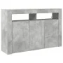Aparador Gris Cemento Madera de Ingeniería 116 x 30 x 75 cm de , Aparadores - Ref: Foro24-3333879, Precio: 140,38 €, Descuent...