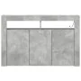Graues Zement-Sideboard aus Ingenieurholz 116 x 30 x 75 cm von , Sideboards - Ref: Foro24-3333879, Preis: 140,38 €, Rabatt: %