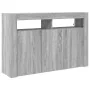 Sonoma Graues Sideboard aus Verbundholz 116 x 30 x 75 cm Sideboard von , Sideboards - Ref: Foro24-3333881, Preis: 142,37 €, R...