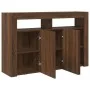 Brown Oak Sideboard Engineered Wood 116 x 30 x 75 cm | Foro24.es | Tu tienda online para hogar, jardín y más Foro24.es