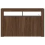 Brown Oak Sideboard Engineered Wood 116 x 30 x 75 cm | Foro24.es | Tu tienda online para hogar, jardín y más Foro24.es