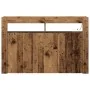 Old Wood Sideboard Engineered Wood 116 x 30 x 75 cm Sideboard | Foro24.es | Tu tienda online para hogar, jardín y más Foro24.es