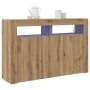 Artisan Oak Sideboard Engineered Wood 116 x 30 x 75 cm | Foro24.es | Tu tienda online para hogar, jardín y más Foro24.es