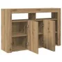 Artisan Oak Sideboard Engineered Wood 116 x 30 x 75 cm | Foro24.es | Tu tienda online para hogar, jardín y más Foro24.es