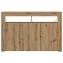 Artisan Oak Sideboard Engineered Wood 116 x 30 x 75 cm | Foro24.es | Tu tienda online para hogar, jardín y más Foro24.es