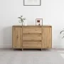 Handcrafted Oak Sideboard Solid oak wood | Foro24.es | Tu tienda online para hogar, jardín y más Foro24.es