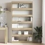 Sonoma Regal aus Eichenholz 100 x 30 x 198 cm von , Bücherregale und Regale - Ref: Foro24-3333926, Preis: 155,68 €, Rabatt: %