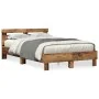 Armazón de Cama de Madera Elaborada Madera Vieja Madera de , Camas y somieres - Ref: Foro24-3333954, Precio: 142,01 €, Descue...