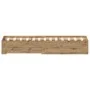 Bed Frame with Drawers in Artisan Oak 120x200 cm made of Crafted Wood by , Beds and slatted bases - Ref: Foro24-3333970, Pric...