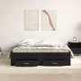 Bed with Drawers Black Oak 135x190 cm Engineered Wood | Foro24.es | Tu tienda online para hogar, jardín y más Foro24.es