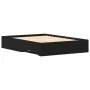 Bed with Drawers Black Oak 135x190 cm Engineered Wood | Foro24.es | Tu tienda online para hogar, jardín y más Foro24.es