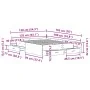Bett mit Schubladen Eiche schwarz 135x190 cm Holzwerkstoff von , Betten und Lattenroste - Ref: Foro24-3333977, Preis: 202,92 ...