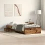 Estructura de Cama Madera Vieja 90x200 cm Madera Fabricada de , Camas y somieres - Ref: Foro24-3333987, Precio: 125,16 €, Des...
