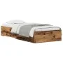 Estructura de Cama Madera Vieja 90x200 cm Madera Fabricada de , Camas y somieres - Ref: Foro24-3333987, Precio: 125,16 €, Des...