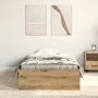 Estructura de Cama Artisan Roble 90x190 cm Madera Elaborada de , Camas y somieres - Ref: Foro24-3333991, Precio: 126,41 €, De...