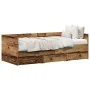 Rustic Trundle Bed of Old Wood Elaborated Wood 90 x 200 cm | Foro24.es | Tu tienda online para hogar, jardín y más Foro24.es