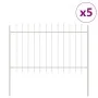 Garden fence with white spearhead 8.5x0.8 m made of steel | Foro24.es | Tu tienda online para hogar, jardín y más Foro24.es