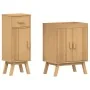 2-teiliges Badmöbel-Set aus massivem Kiefernholz | Foro24.es | Tu tienda online para hogar, jardín y más Foro24.es