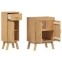 2-teiliges Badmöbel-Set aus massivem Kiefernholz | Foro24.es | Tu tienda online para hogar, jardín y más Foro24.es