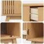 2-teiliges Badmöbel-Set aus massivem Kiefernholz | Foro24.es | Tu tienda online para hogar, jardín y más Foro24.es