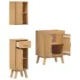 3-teiliges Badmöbel-Set aus Kiefernholz | Foro24.es | Tu tienda online para hogar, jardín y más Foro24.es