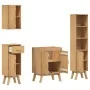 4-teiliges Badmöbel-Set aus massivem Kiefernholz | Foro24.es | Tu tienda online para hogar, jardín y más Foro24.es