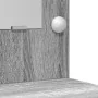 Juego de Mesa de Tocador de 2 Piezas con LED de Madera Elaborada Gris Sonoma de , Tocadores para dormitorios - Ref: Foro24-33...