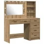 2-piece vanity set with LED in handcrafted oak wood by , Bedroom Dressers - Ref: Foro24-3334199, Price: 199,64 €, Discount: %