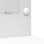 Set de tocador de 2 piezas con LED de de madera elaborada blanca de , Tocadores para dormitorios - Ref: Foro24-3334200, Preci...