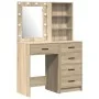 Set de Tocador de 2 Piezas con LED en Madera de Roble Sonoma von , Schlafzimmerkommoden - Ref: Foro24-3334202, Preis: 174,57 ...