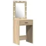 Set de Tocador de 2 Piezas con LED en Madera de Roble Sonoma von , Schlafzimmerkommoden - Ref: Foro24-3334202, Preis: 174,57 ...