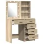 Set de Tocador de 2 Piezas con LED en Madera de Roble Sonoma von , Schlafzimmerkommoden - Ref: Foro24-3334202, Preis: 174,57 ...