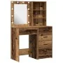 2-teiliges Waschtisch-Set mit LEDs aus gealtertem Holz | Foro24.es | Tu tienda online para hogar, jardín y más Foro24.es