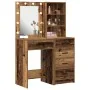 2-teiliges Waschtisch-Set mit LEDs aus gealtertem Holz | Foro24.es | Tu tienda online para hogar, jardín y más Foro24.es